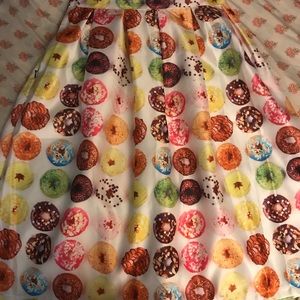 Donut Patterned Skirt